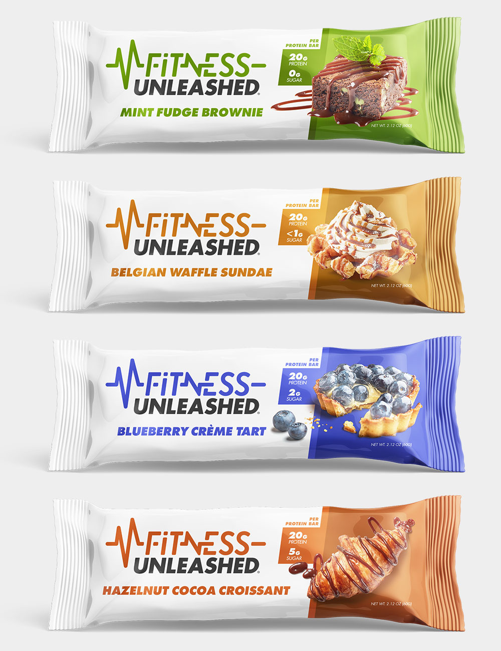 Fitness Unleashed Protein Bars