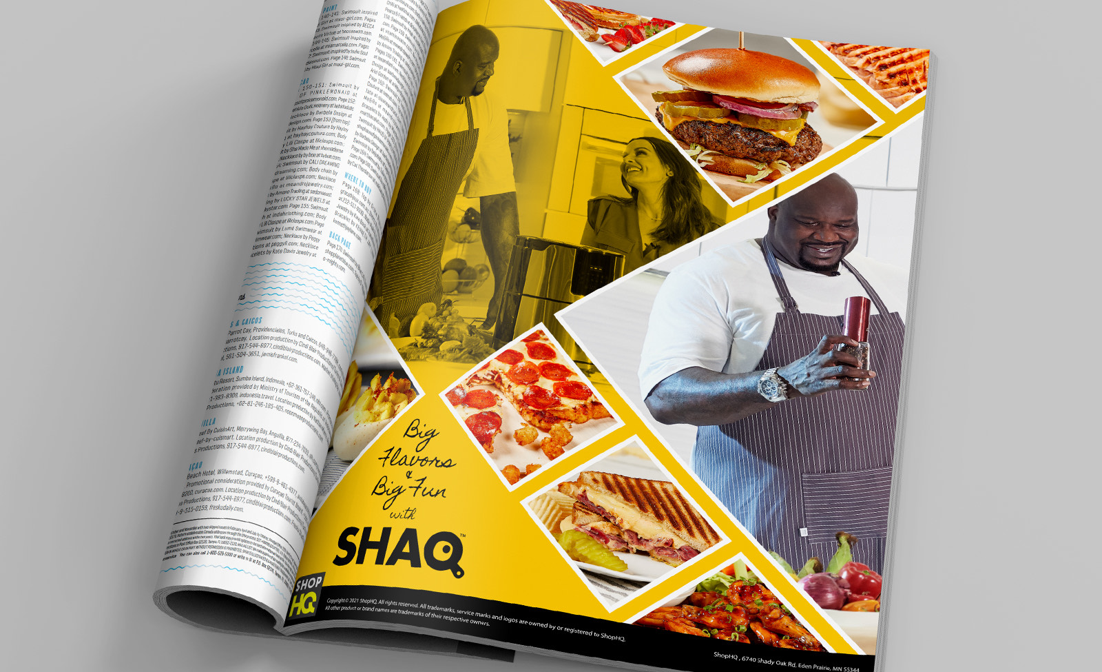 SHAQ Magazine Ad