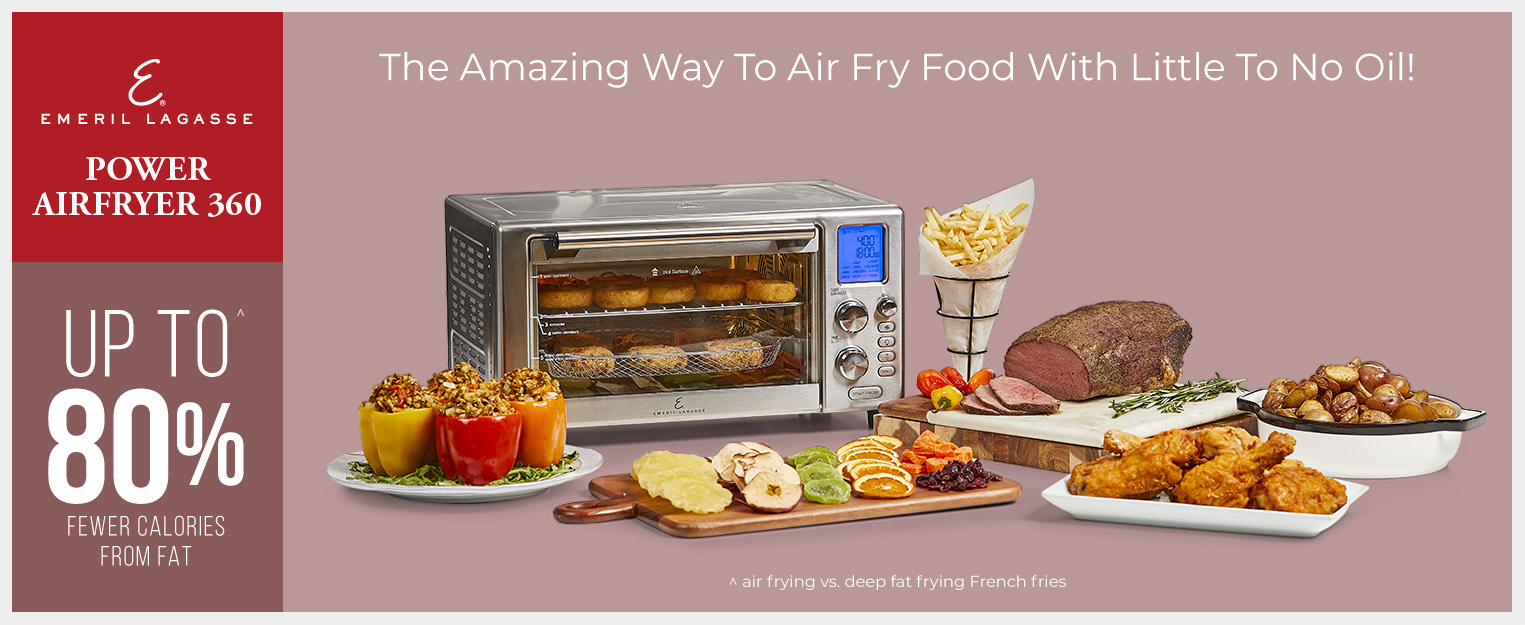 Emeril Lagasse Power Air Fryer 360 Digital Banner