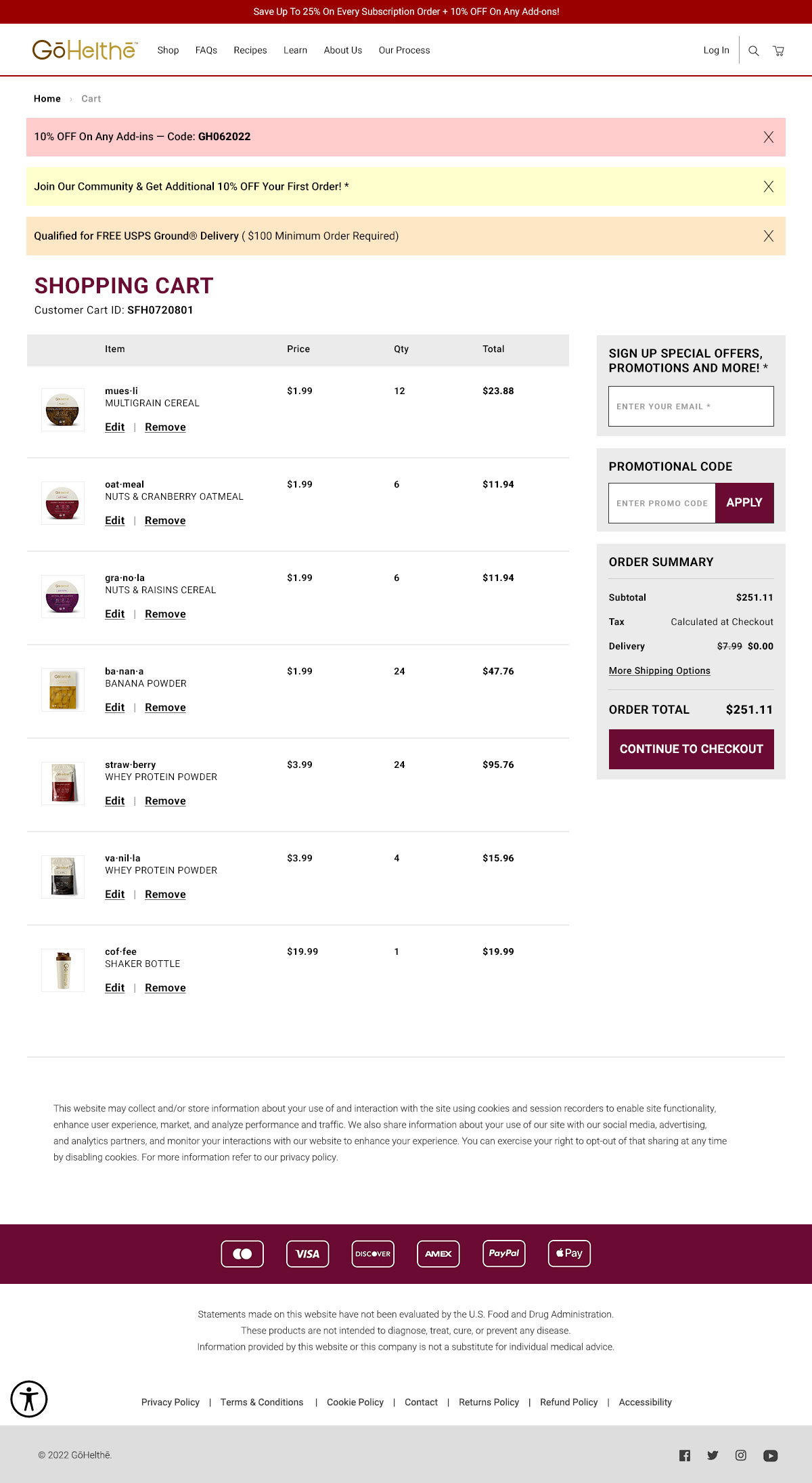 GoHelthe Catalog Site Desktop