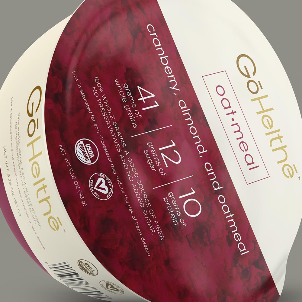 GoHelthe Oatmeal Bowl Packaging